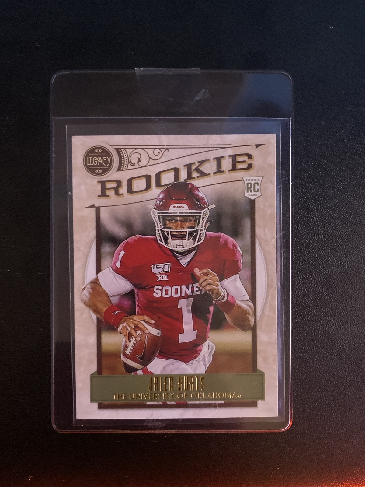 2020 Panini Legacy Jalen Hurts RC Rookie #142 - PHILADELPHIA EAGLES