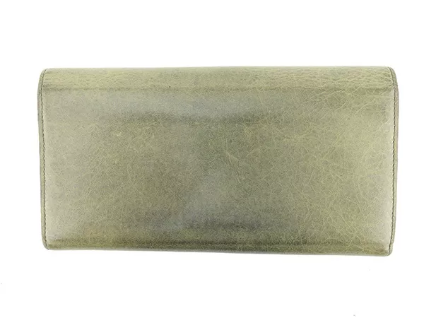 Balenciaga green purse sale