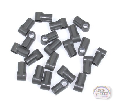 LEGO Technic - 20 x #1 Angled Axle & Pin Connector - DBG - New - (32013, EV3)