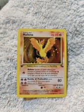 Pokémon TCG- MOLTRES #12 HOLO set FOSSIL - 1a Prima Edizione ITA 12/62 2000