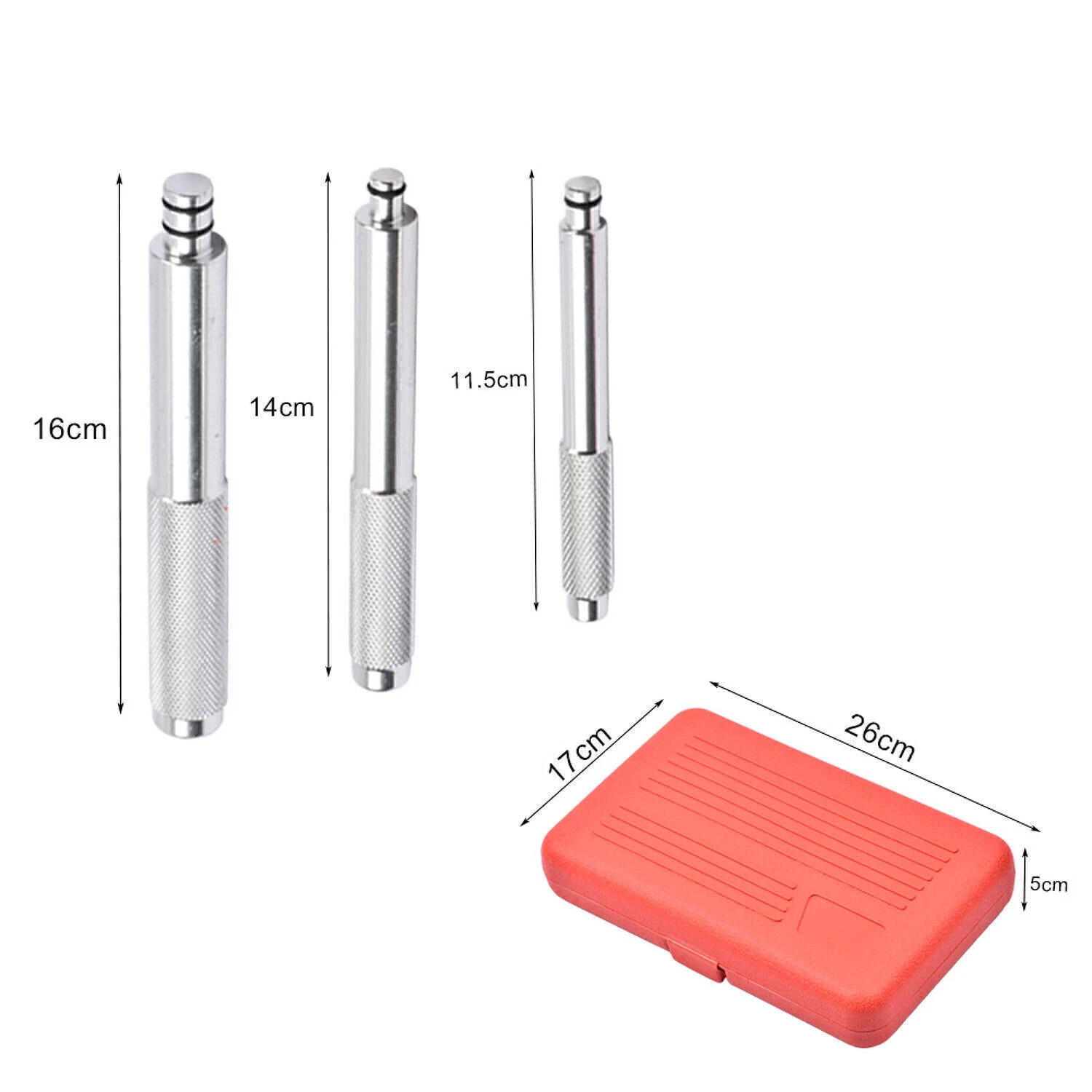 Bushing Seal Installer Remover Bearing Race Set Driver Tool Kit Automotive 17 Pc