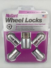 Mcgard 24215 Wheel Lock Set M14x1.5 Nut Cone Seat 1.639 Oal-chrome Dual Hex Key Mcgard 24215 Wheel Lock Set M14x1.5 Nut Cone Seat 1.639 Oal-chrome Dual Hex Key