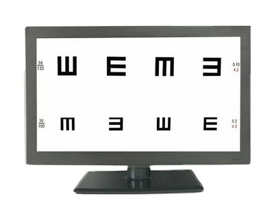 Multi-function 23'' LED Display MICRO Chart Projector Eye Chart Optometry