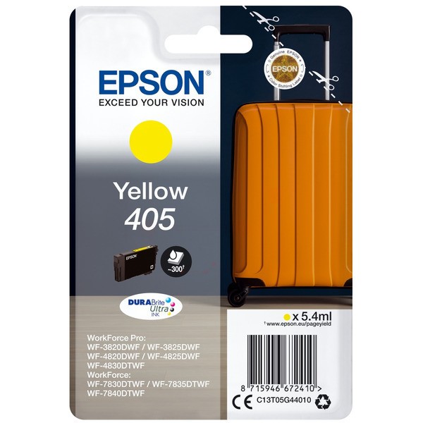 Original Epson 405 T05G4 C13T05G44010 C13T05G44020 Tinte Gelb-image