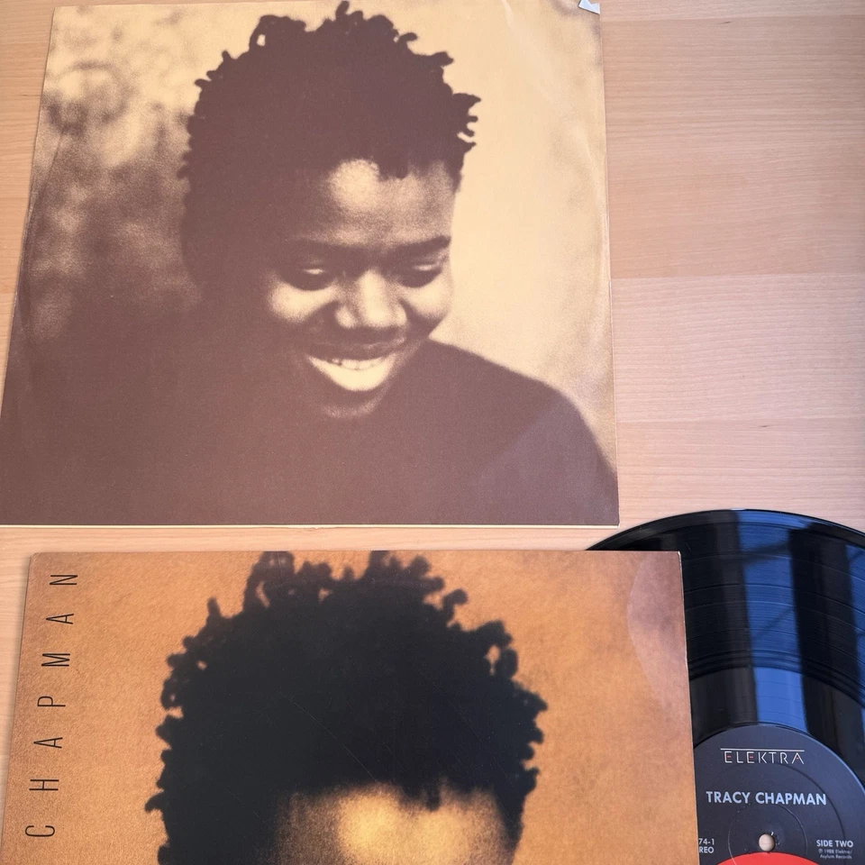 1988 Tracy Chapman Self Titled 1st Pressing LP US Complete W/Original Sleeve! Foto 2 de 4