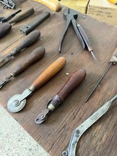 21 szt. Narzędzia robocze do skóry