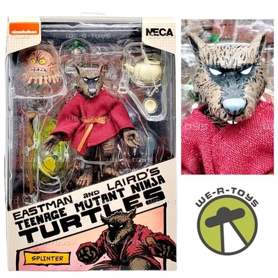 Teenage Mutant Ninja Turtles Splinter Action Figure 2023 NECA 54309 - Image 1 of 4