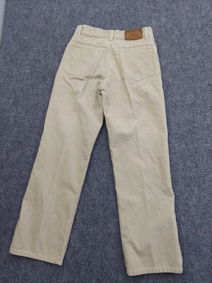 Pantalones Polo Ralph Lauren Niños 12 Beige Pana 5 Bolsillos Informales Clásicos Caqui Foto 2 de 4