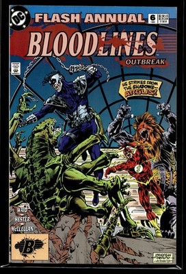 Flash Annual #6 DC Comics Bloodlines Outbreak 1993