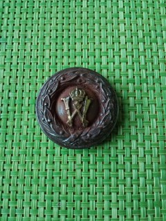 Militaria. Plaque de ceinturon officier allemand. Boucle. WW1. 1914 1918.