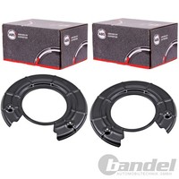 2X A.B.S. Spritzbleche Bremsscheiben Hinten Passend FüR Opel Vectra Saab 9-3 900
