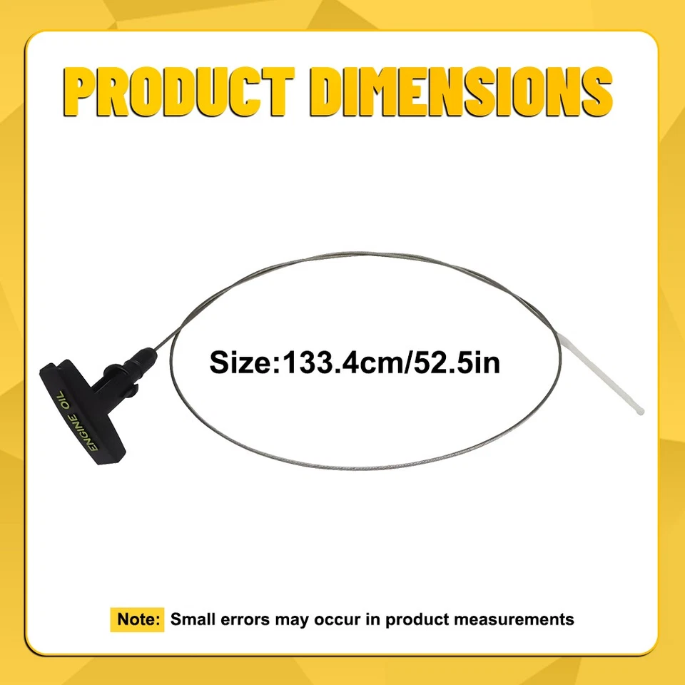 Indicador de aceite Dipstic Fit 2007-2022 Dodge Ram 2500 3500 4500 5500 6800 6800 Foto 3 de 4