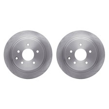 R1 Concepts WFPN1-67050 Plain Rear Brake Rotor Set for 2002-2026 Nissan Altima