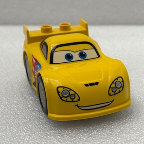 Lego Duplo Disney Movie Cars Race Car (ONLY) Vehicle Jeff Gorvette Yellow