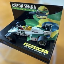 Edition 43 Williams Ford FW08C Ayrton Senna #1 1983 F1 Display Model