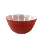 Pyrex 402 Primary Color RED 1-1/2 quart Mixing Bowl oven safe
