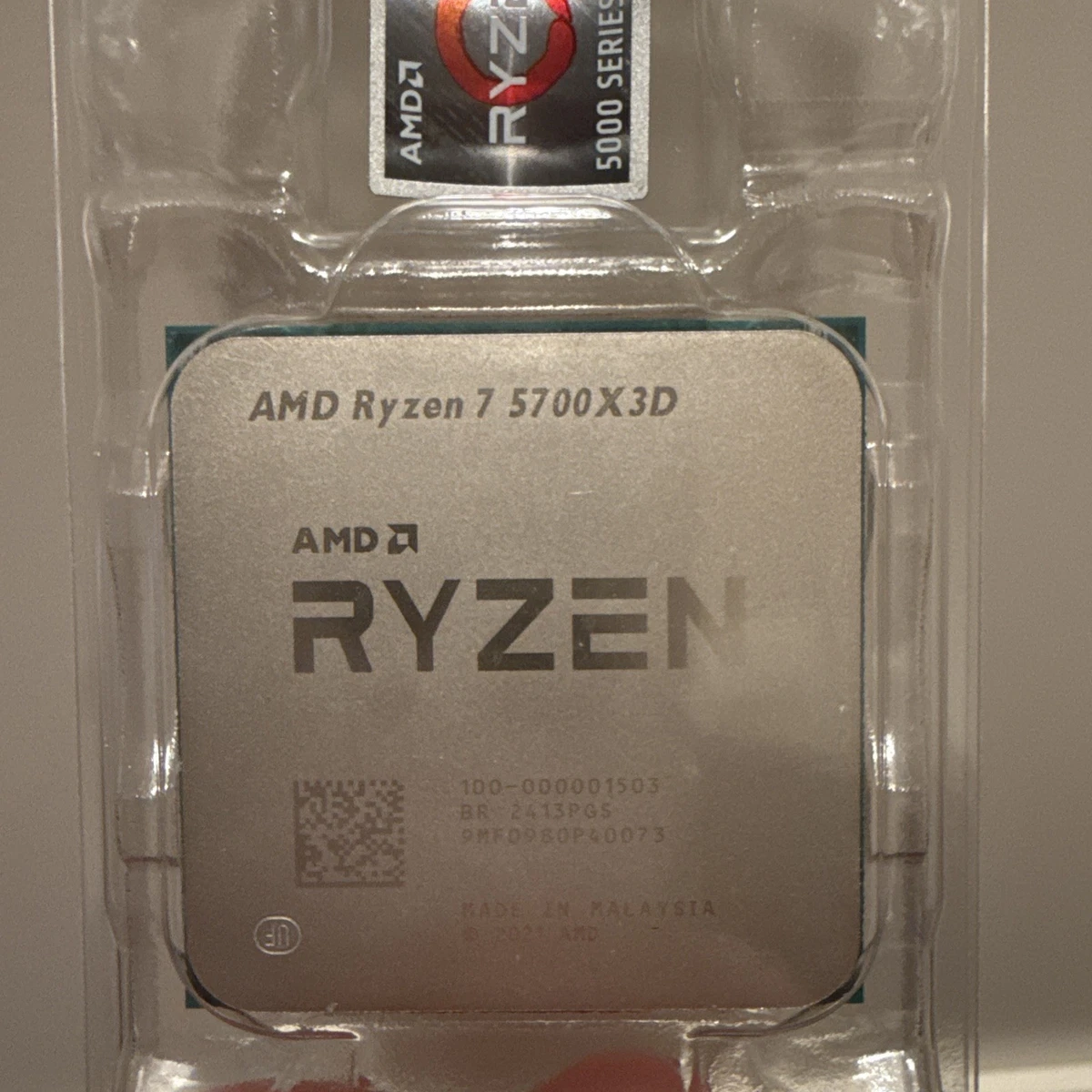 Procesador de escritorio AMD Ryzen 7 5700X3D 8 núcleos 16 hilos 4,1 GHz Socket AM4