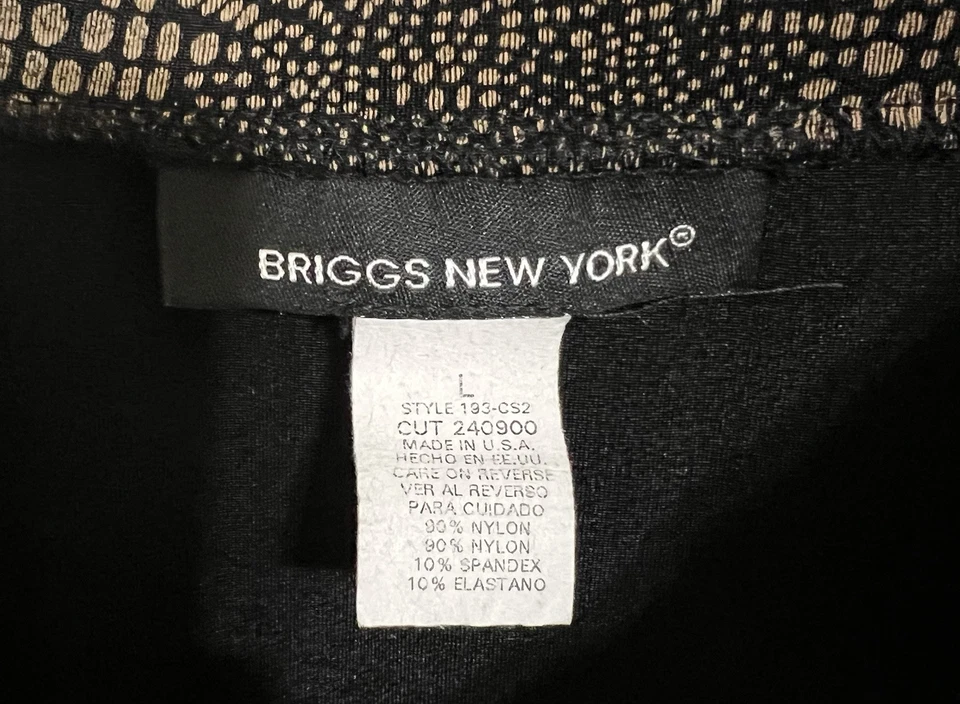 Maxi Falda Briggs New York Negra Dorada Estampado Guepardo Animal, Estampado Leopardo Retro K Foto 4 de 4