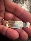 VINTAGE BARBIE GOLD FOIL WRIST TAG IMPORTED FROM JAPAN FOR EARLY DOLLS NICE