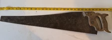 Vintage Saw DISSTON & SONS Philadelphia Wood Handle 30 inch Restoration Project