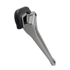 18" Aluminum Pipe Wrench Self-Locking Straight Automatic Jaw Tool Design