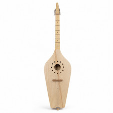 Traditional Georgian Panduri Handmade Wooden Folk String Instrument , Solid Wood