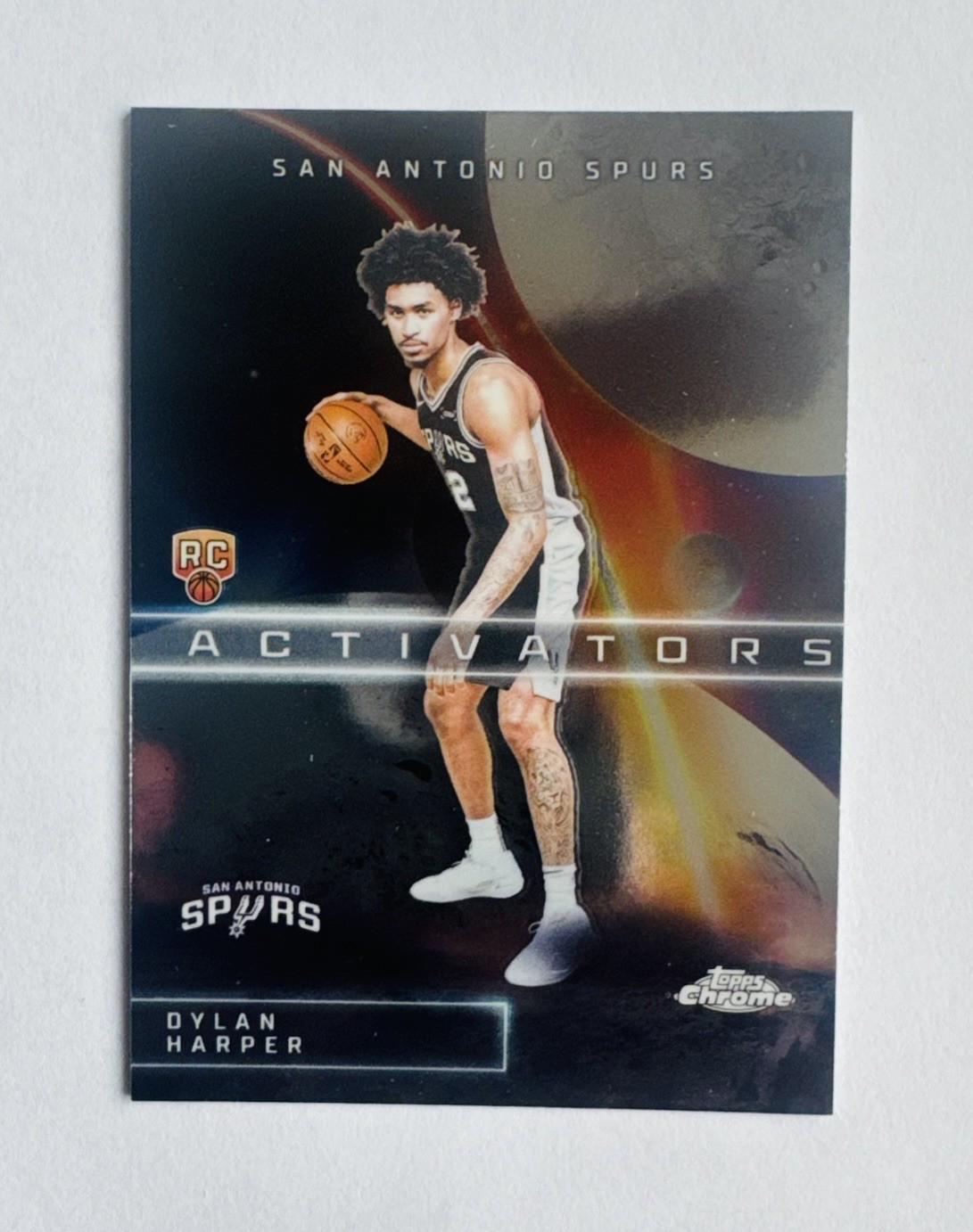 2025-26 Topps Chrome Basketball Dylan Harper Activators Rookie RC