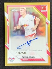 Conrad Harder 2025-26 Topps Chrome Bundesliga Gold Refractor Auto /50 #BA-CH