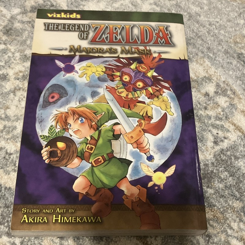 VIZ Media Zelda: Majora's Mask Manga TPB English Akira Himekawa Link