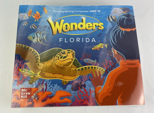 Wonders Florida Reading/Writing Companion Kindergarten K Complete Set ...