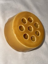 Vintage Antique Ww2 Pre War Ceramic Flower Frog Arrangement 8 Hole Vase Holder