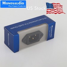 Pure Copper gold plated AC IEC Inlet Socket P...