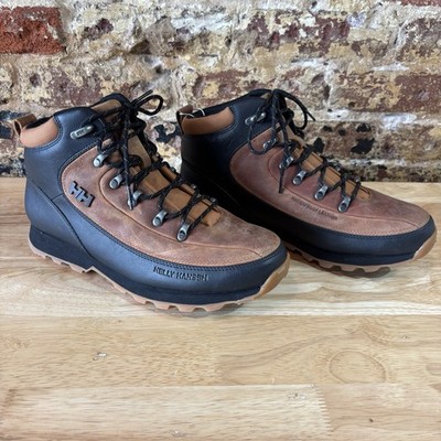 HELLY HANSEN The Forester Men s 9.5 Brown Waterproof Leather Hiking Boots