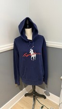 Polo Ralph Lauren Big Pony Logo Fleece Hoodie Size Large