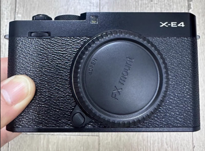Fujifilm X Series X-E4 Mirrorless Digital Camera Black English Language