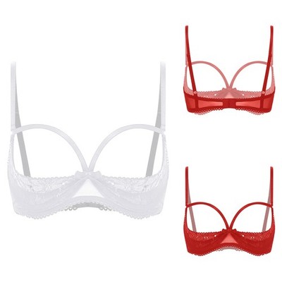 Women Bra Tempting Bralette Anniversary Lingerie 1/4 Cups Underwear Sexy Top