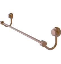 Towel Bar 30" with Twist Accent, Brushed Bronze Allied Venus Collection