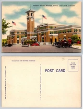 Missouri Pacific Railroad Station Little Rock Arkansas Postcard