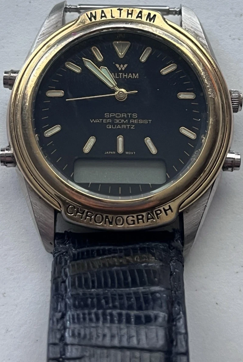 Waltham Black Wristwatches for sale | eBay