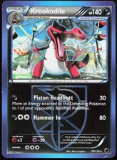 Krookodile (Team Plasma) Rare Plasma Freeze 70/116 LP on eBay