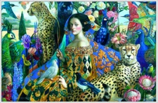 Tamer by Olga Suvorova Mini Poster 17.5" x 11.5" - Laminated