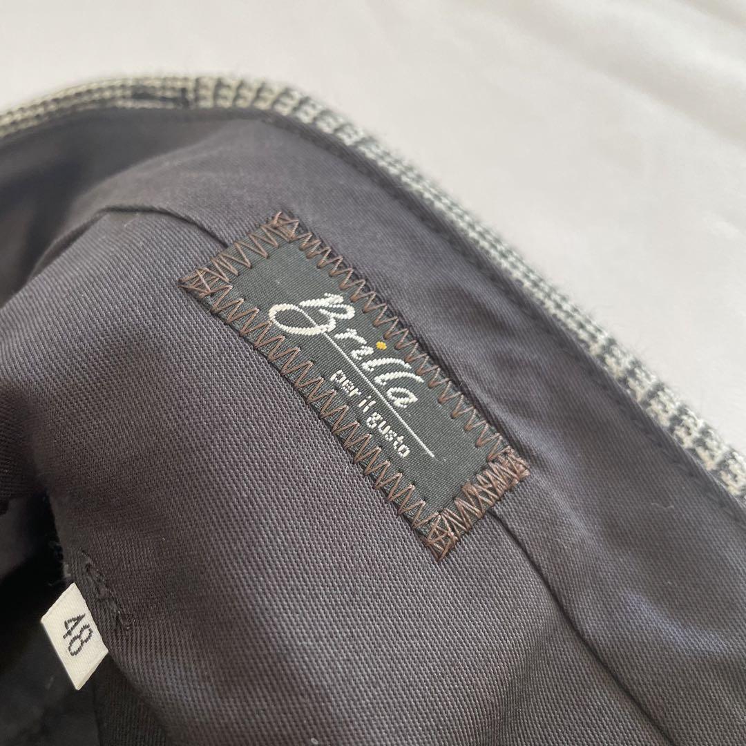 Brilla per il gusto x Loro Piana Glen Plaid Suit Size L Brilla per il gusto x Loro Piana Glen Plaid Suit Size L