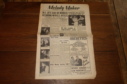 MELODY MAKER 15 JANUARY 1949 BEBOP BOP SWING BIG BAND TRAD DIXIE BIG BAND JAZZ - Picture 2 of 6