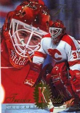 #25 Trevor Kidd - Calgary Flames - 1994-95 Flair Hockey