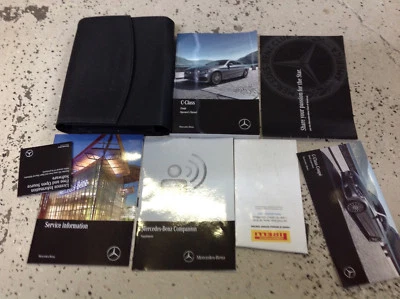 2019 Mercedes Benz C Class Coupe Dueños Operador Manual Juego Fábrica OEM - Imagen 1 de 4