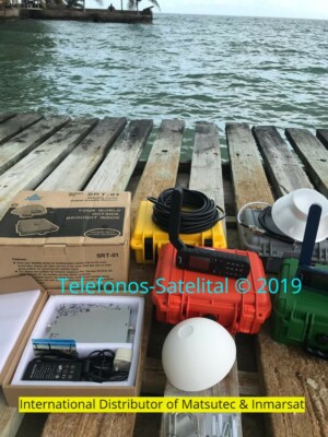 Matsutec Antenna Repeater Amp Kit Inmarsat Isatphone 2 Indoor Vehicle Boat Use