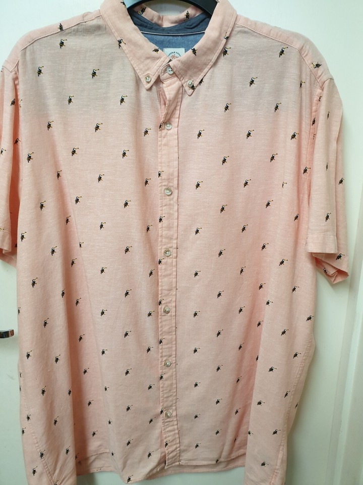Funky Next Mens Shirt Short Sleeve Size 3XL eBay