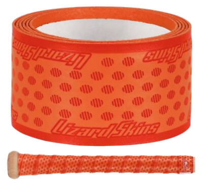 Lizard Skins DSP Ultra Bat Grip 39 Inches W/Pre-Cut Ends, 0.5 mm   Blaze Orange