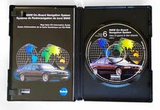 2001 BMW On-Board Navigation System Digital Road Map 6 New England Mid Atlantic