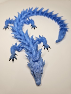 Dragon 3D Printed   17'' Articulated Model
